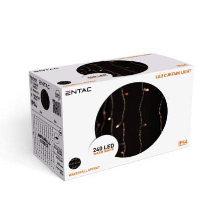 Karácsonyi függöny WW vízesés effektussal IP44 1x2m Entac
