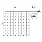 Karácsonyi függöny WW vízesés effektussal IP44 1x2m Entac
