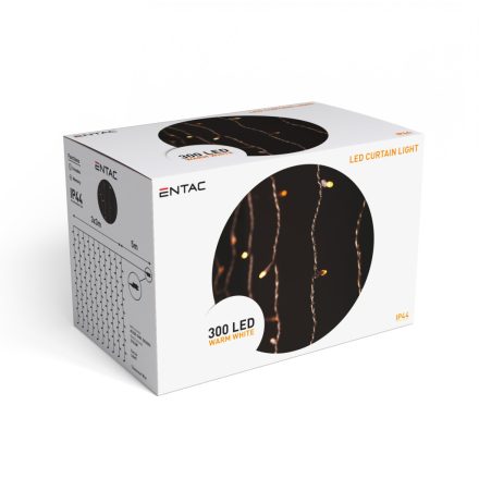 Karácsonyi függöny IP44 3x3m 8F Entac