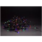 Karácsonyi füzér IP44 színes 9m távirányítóval Entac