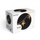 Karácsonyi beltéri fém arany csillag WW 1,65m Entac