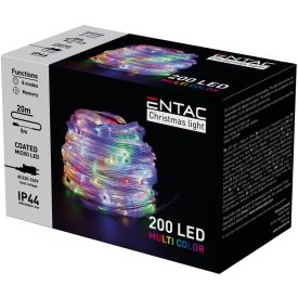 Karácsonyi IP44 PVC Bevonatú Micro LED MC 20m Entac