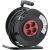 Kábeldob 4 aljzat 50 méter 1,5 mm² vezetékkel fekete Entac