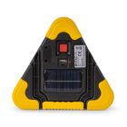 5W IP44 elakadásjelző lámpa COB újratölthető napelemes Entac