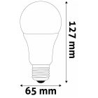 15W 3000K E27 LED fényforrás Entac