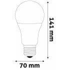 18W 4000K E27 LED fényforrás Entac