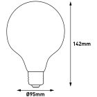 12W 4000K E27 LED fényforrás Entac