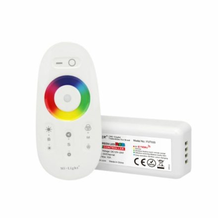 Távirányítós rádiófrekvenciás dimmer RGB LEDszalaghoz Conlight