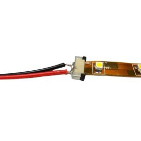   Csatlakozó 8mm széles fehér LED szalaghoz (csúszkás) Conlight