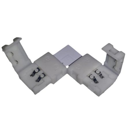 "L" toldóelem 8mm széles fehér LED szalaghoz (pattintós) Conlight