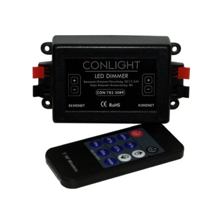 Távirányítós rádiófrekvenciás dimmer 11 gombos Conlight