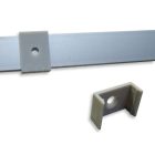 Rögzítő és végzáró szett 12 mm széles "U" alumínium profilhoz Conlight