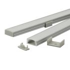 "U" alakú alumínium profil max.10 mm széles LED szalaghoz 2méter Conlight