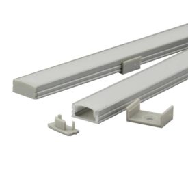   "U" alakú alumínium profil max.10 mm széles LED szalaghoz 2méter Conlight