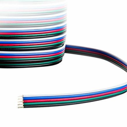 RGBW vezeték 5*0.5mm² Conlight