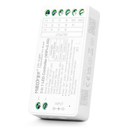 Rádiófrekvenciás dimmer RGB/RGBW/RGBCCT LED szalaghoz (Vezérlő) WI-FI funkcióval Conlight