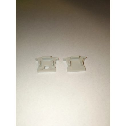 Végzáró szett 12 mm széles gipszkartonba süllyeszthető alumínium profilhoz Conlight