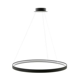 Circle 70W 3000K fekete LED függeszték Zuma Line