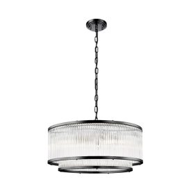 Sergio 6xE14 fekete függeszték Zuma Line