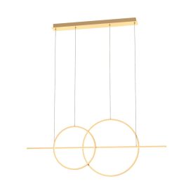 Cholet 34W 3000K arany színű  LED függeszték Zuma Line