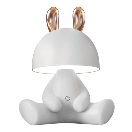 3W 4000K LED asztali lámpa nyuszi fehér Zuma Line