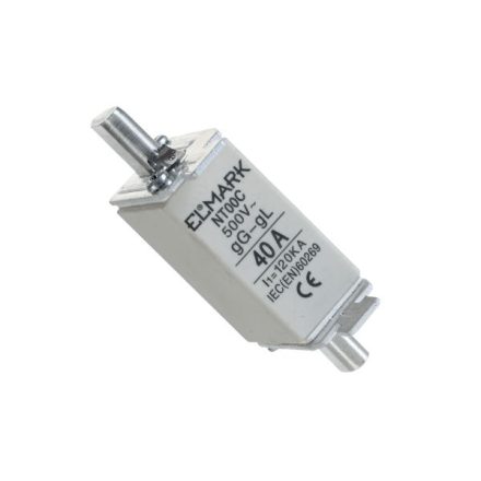 Nagy teljesítményű olvadóbetét NT 00  (78x21) 40A Elmark