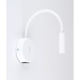 Lagos 1xG9 fehér fali lámpa USB csatlakozóval TK Lighting