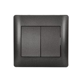 Rhyme csillárkapcsoló grafit metál Elmark