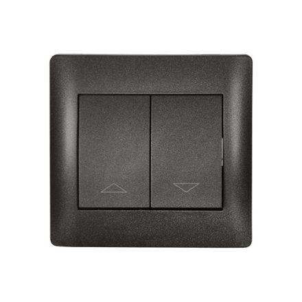 Rhyme redőnykapcsoló grafit metál Elmark