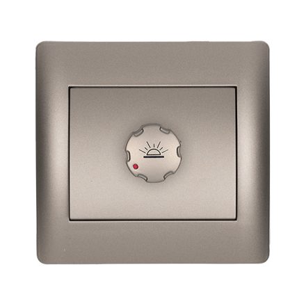 Rhyme dimmer kapcsoló szürke metál Elmark