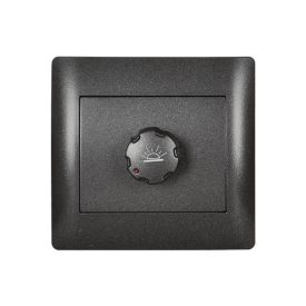 Rhyme dimmer kapcsoló grafit metál Elmark