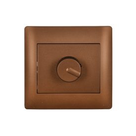 Rhyme dimmer kapcsoló kávé metál Elmark