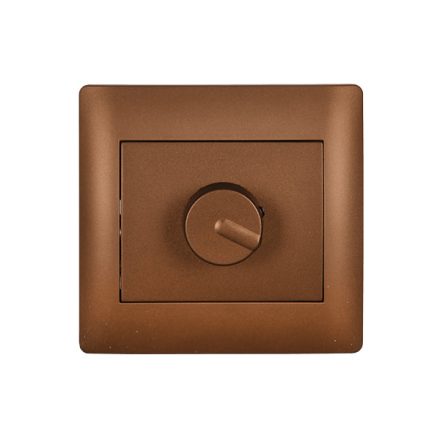Rhyme dimmer kapcsoló kávé metál Elmark
