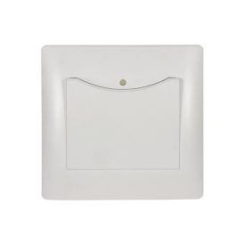 Rhyme kártyaolvasó kapcsoló fehér metál Elmark