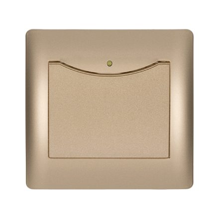 Rhyme kártyaolvasó kapcsoló pezsgő metál Elmark