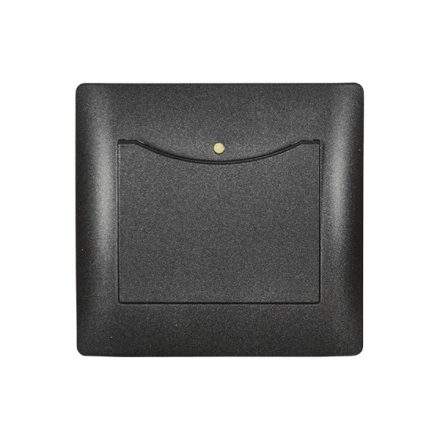 Rhyme kártyaolvasó kapcsoló grafit metál Elmark