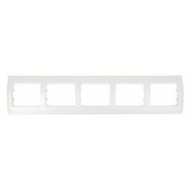 Rhyme ötös keret fehér metál Elmark