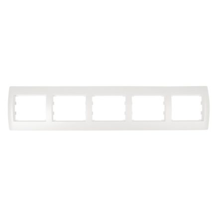 Rhyme ötös keret fehér metál Elmark