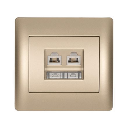 Rhyme telefon dupla aljzat pezsgő metál Elmark