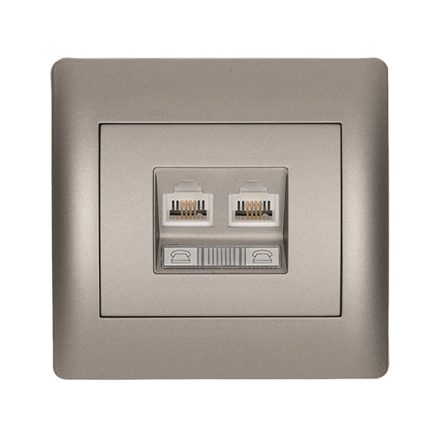 Rhyme telefon dupla aljzat szürke metál Elmark