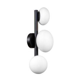 Omi 3xG9 fekete fali lámpa Zuma Line