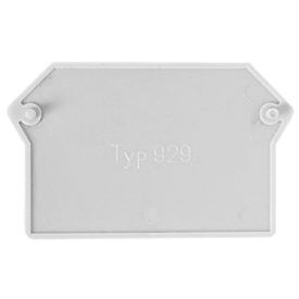   Távtartó terminál blokkokhoz, 2,5–4 mm² halogénmentes PA66 UL94 Elmark