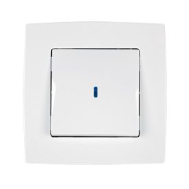 City váltókapcsoló 106-os jelzőfénnyel fehér Elmark