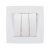 City hármas egy pólusú kapcsoló fehér Elmark