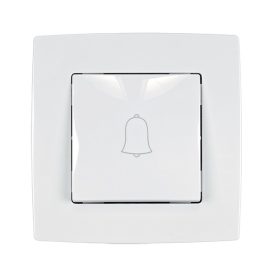 City csengőkapcsoló fehér Elmark