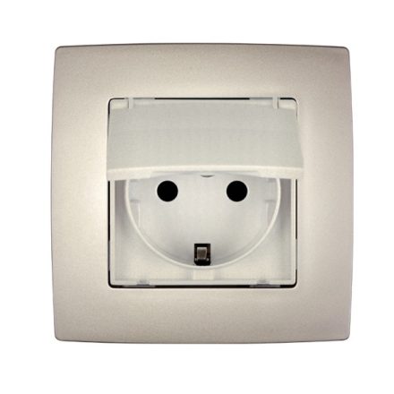 City német típusú dugalj vízálló fedéllel pezsgő metál Elmark