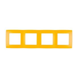 City négyes keret sárga Elmark