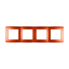 City négyes keret narancs metál Elmark