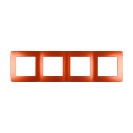 City négyes keret narancs metál Elmark