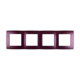 City négyes keret bordó metál Elmark